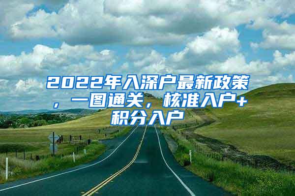 2022年入深户最新政策，一图通关，核准入户+积分入户