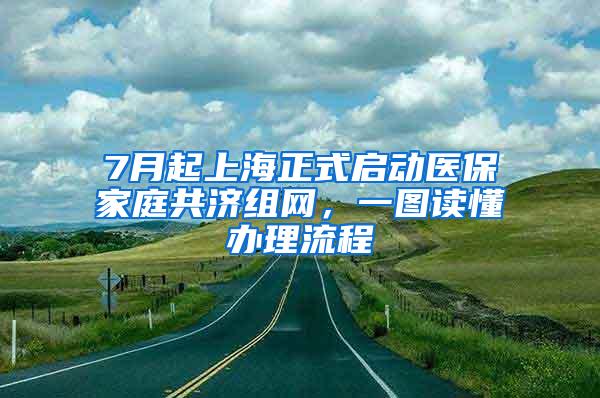 7月起上海正式启动医保家庭共济组网，一图读懂办理流程