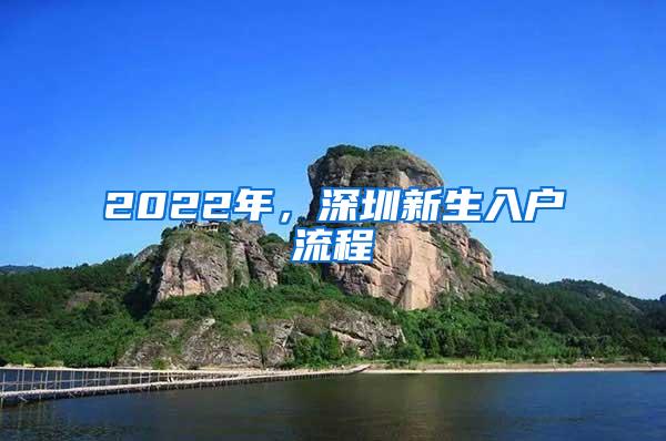 2022年，深圳新生入户流程