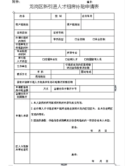 2022年深圳新人才引进补贴什么时候发放_深圳成长补贴发放时间_深圳小学补贴发放时间