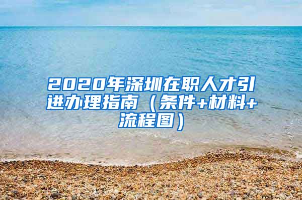 2020年深圳在职人才引进办理指南（条件+材料+流程图）