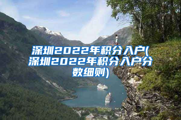 深圳2022年积分入户(深圳2022年积分入户分数细则)