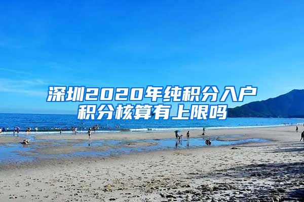 深圳2020年纯积分入户积分核算有上限吗