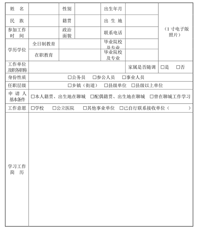 聊城经济技术开发区事业单位“归雁兴聊” 人才引进公告