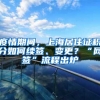 疫情期间，上海居住证积分如何续签、变更？“网签”流程出炉