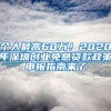 个人最高60万！2020年深圳创业免息贷款政策申报指南来了