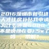 2016深圳市新引进人才住房补贴我申请为什么还是6000 不是说现在要1.5w了吗 ，求解？