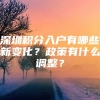 深圳积分入户有哪些新变化？政策有什么调整？