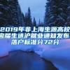 2019年非上海生源高校应届生进沪就业通知发布，落户标准分72分