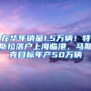 在华年销量1.5万辆！特斯拉落户上海临港，马斯克目标年产50万辆